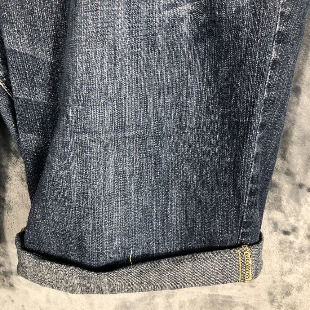 Mossimo Denim Bermuda Shorts Women’s Size Adult 17 Distressed Stretch Fit 6 - Picture 10 of 16